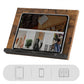 Brown Foldable Book Holder with Clips FredCo