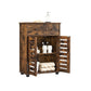 Brown Free Standing Bathroom Storage Cabinet with Drawer FredCo