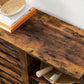 Brown Kitchen Buffet Sideboard with Shelves FredCo
