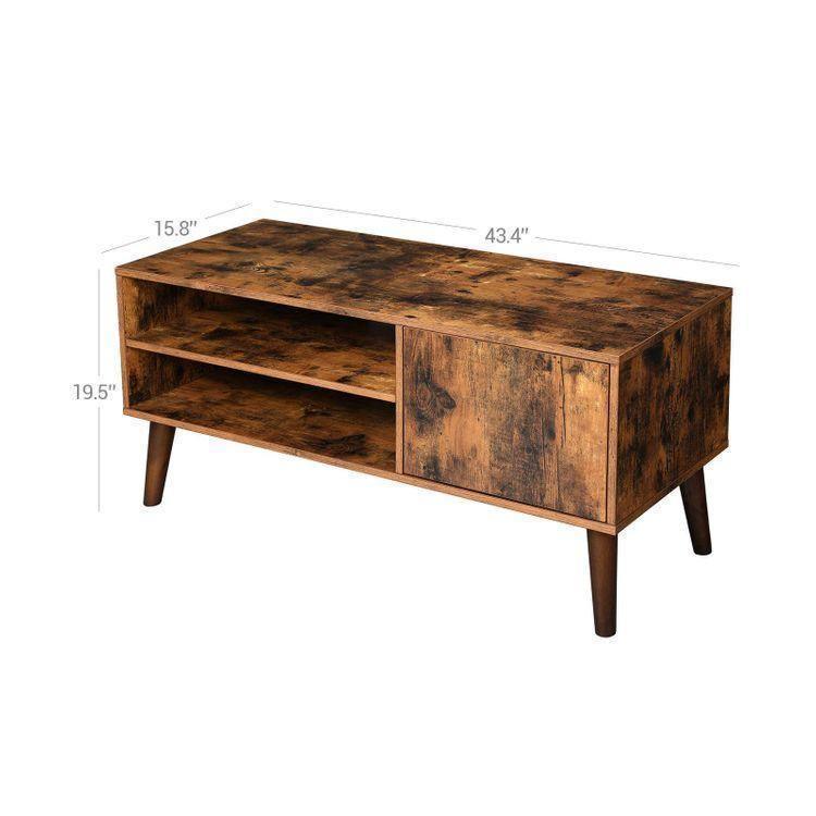 Brown Retro TV Stand FredCo