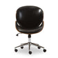 Bruce Walnut and Black Modern Office Chair FredCo