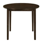 Bucknell 3-Piece Dining Set With Drop Leaf Cappuccino And Tan 130005 Coaster FredCo