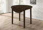 Bucknell 3-Piece Dining Set With Drop Leaf Cappuccino And Tan 130005 Coaster FredCo