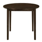 Bucknell 3-Piece Dining Set With Drop Leaf Cappuccino And Tan 130005 Coaster FredCo