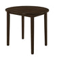 Bucknell 3-Piece Dining Set With Drop Leaf Cappuccino And Tan 130005 Coaster FredCo