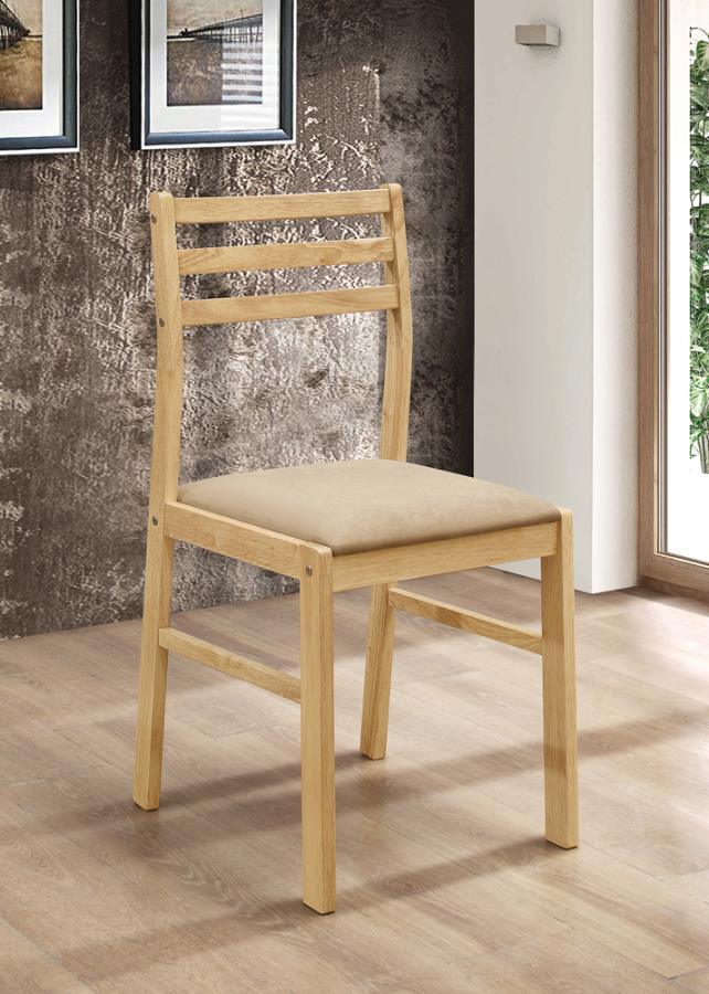 Bucknell 3-Piece Dining Set With Drop Leaf Natural And Tan 130006 Coaster FredCo
