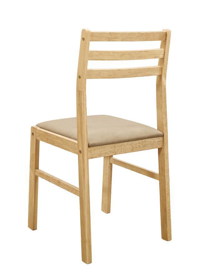 Bucknell 3-Piece Dining Set With Drop Leaf Natural And Tan 130006 Coaster FredCo