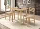 Bucknell 3-Piece Dining Set With Drop Leaf Natural And Tan 130006 Coaster FredCo