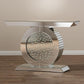Cagney Hollywood Regency Glamour Style Mirrored Console Table FredCo
