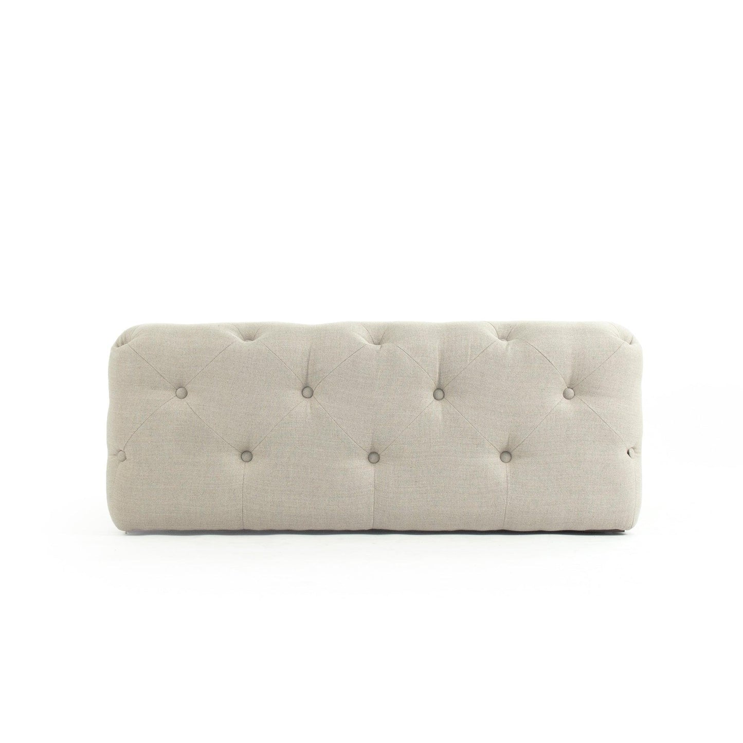 Calvin Tufted Ottoman F204 SQU A003 FredCo