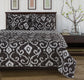 Cambridge Long-Staple Cotton Printed Scroll Quilt and Pillow Sham Set FredCo
