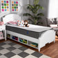 Cara 10-Inch Triple Layered Hypoallergenic Twin Size Memory Foam Mattress FredCo