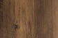 Cardea Modern Industrial Walnut Brown Finished Wood and Black Metal 2-Door Sideboard FredCo