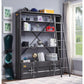 Cargo Bookshelf & Ladder Gunmetal FredCo