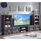 Cargo TV Stand Gunmetal FredCo