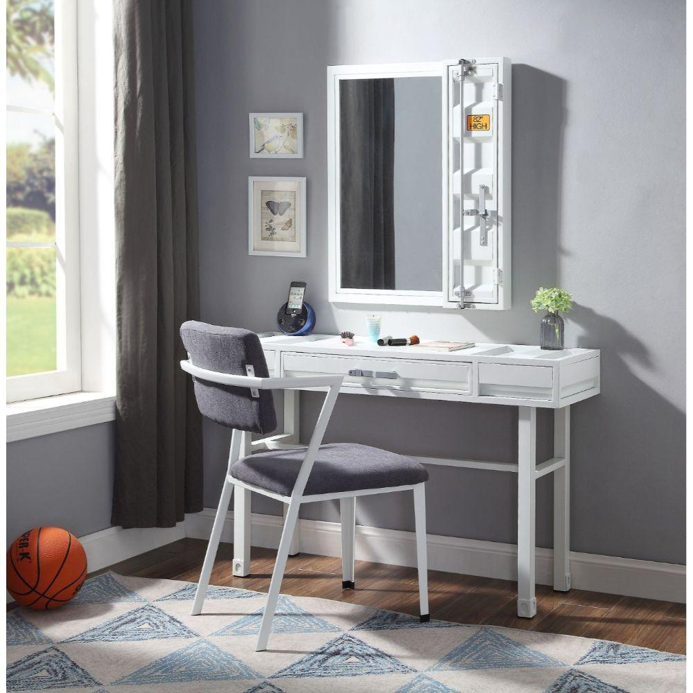 Cargo Vanity Desk White FredCo