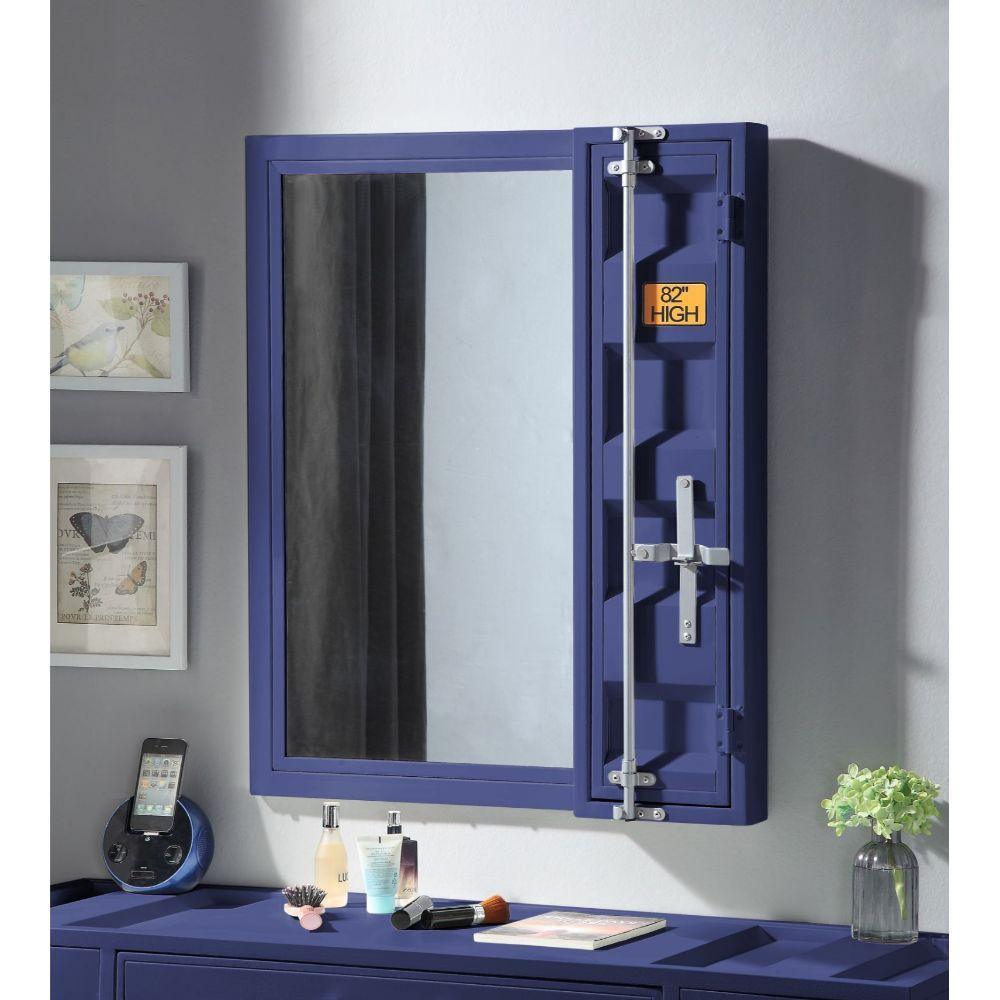 Cargo Vanity Mirror Blue FredCo
