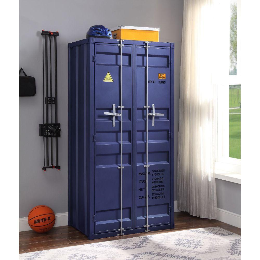 Cargo Wardrobe (Double Door) Blue FredCo