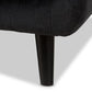 Carina Mid-Century Modern Dark Grey Fabric Upholstered Sofa FredCo