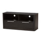 Carlingford Modern and Contemporary Espresso Brown Finished Wood 2-Drawer TV Stand FredCo