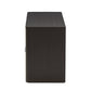 Carlingford Modern and Contemporary Espresso Brown Finished Wood 2-Drawer TV Stand FredCo