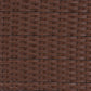 Carlton Modern and Contemporary Sand Fabric Upholstered and Brown Finished Woven PE Rattan 3-Piece Outdoor Patio Lounge Set FredCo