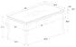 Carone Rectangular Dining Table Chrome and Black 105071 Coaster FredCo