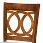 Carson Modern and Contemporary Grey Fabric Upholstered and Walnut Brown Finished Wood 2-Piece Bar Stool Set FredCo