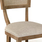 Carvell Cane Back Bar Stool CF282-35-R Cane Bar E272 A015-A FredCo