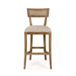 Carvell Cane Back Bar Stool CF282-35-R Cane Bar E272 A015-A FredCo