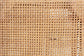 Caspia Mid-Century Modern Walnut Brown Finished Wood and Natural Rattan Counter Stool FredCo