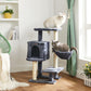 Cat Condo with Bed & Hammock, Gray FredCo