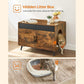 Cat Litter Box Enclosure, Rustic Brown FredCo