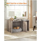 Cat Litter Box Furniture Gray 34" FredCo