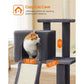 Cat Tower with 3 Pompom Sticks, Kitten FredCo