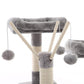 Cat Tree Light Gray 65" tall FredCo