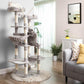 Cat Tree Light Gray 65" tall FredCo