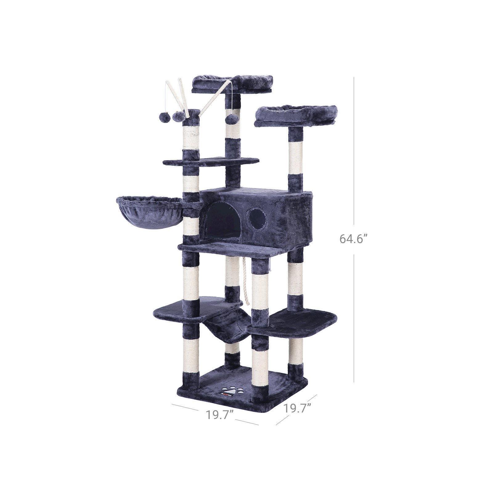 Cat Tree Smoky Gray FredCo