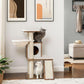 Cat Tree Walnut Color FredCo