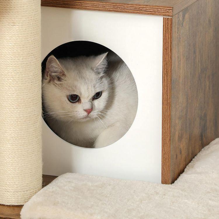 Cat Tree Walnut Color FredCo