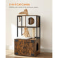 Cat Tree with Litter Box Enclosure, 2-in-1 FredCo