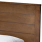 Catalina Modern Classic Mission Style Brown-Finished Wood Twin Platform Bed with Trundle FredCo