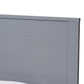 Catalina Modern Classic Mission Style Grey-Finished Wood Twin Platform Bed with Trundle FredCo