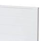 Catalina Modern Classic Mission Style White-Finished Wood Twin Platform Bed FredCo
