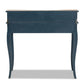 Celestine French Provincial Blue Spruce Finished Wood Accent Writing Desk FredCo