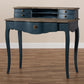 Celestine French Provincial Blue Spruce Finished Wood Accent Writing Desk FredCo