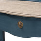 Celestine French Provincial Blue Spruce Finished Wood Accent Writing Desk FredCo
