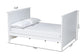 Ceri Classic and Traditional White Finished Wood Full Size Daybed FredCo