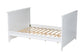 Ceri Classic and Traditional White Finished Wood Full Size Daybed FredCo
