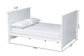 Ceri Classic and Traditional White Finished Wood Full Size Daybed FredCo